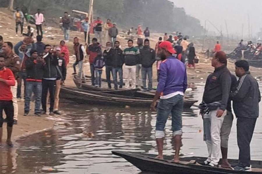Surveillance of Police is under question after a person drowned in Damodar river