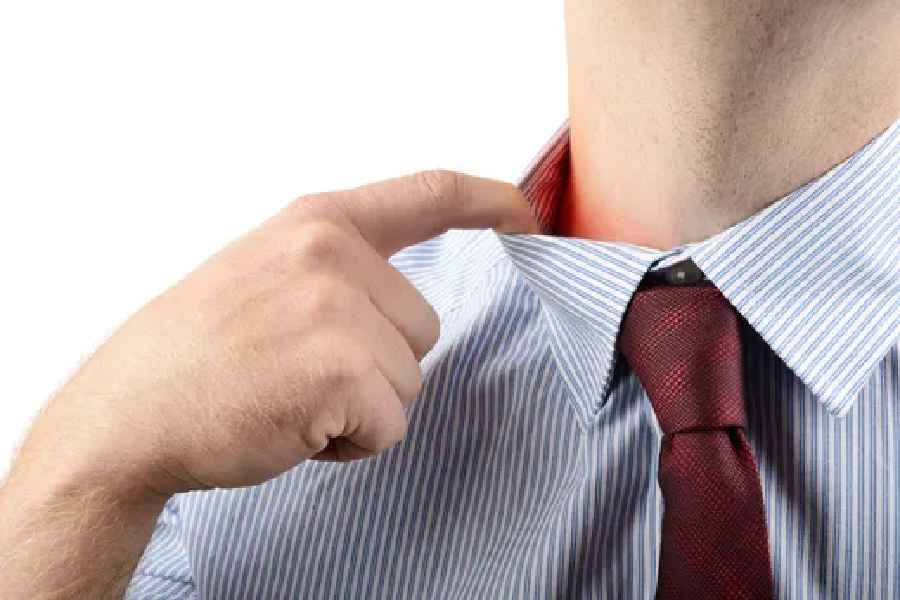 Collared Shirts or Necklaces feeling tight could be a sign of this fatal disease.