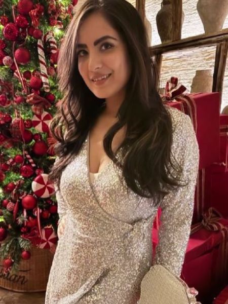 Bengali actress Puja Banerjee flaunts shimmer dress on dinner date dgtl