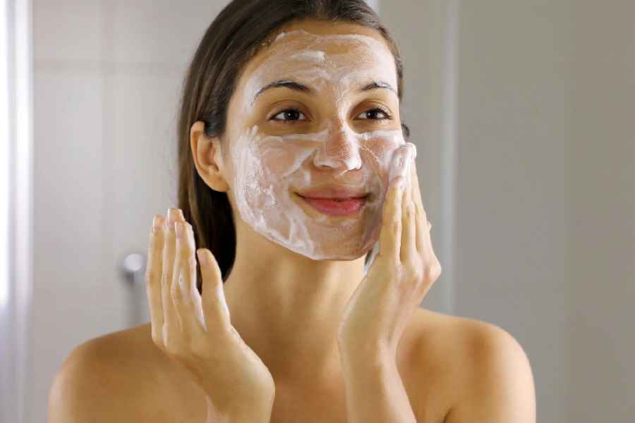 Homemade face wash for Sun Tan