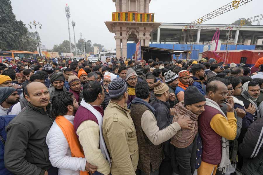 Ram Mandir: Tight security in Ayodhya from Saturday to Monday.