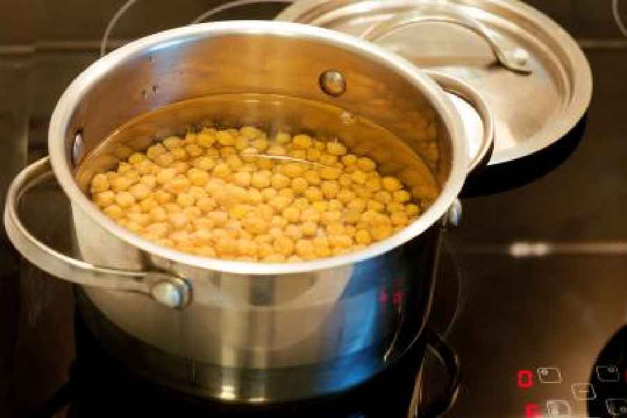 How to soak beans for faster cooking.