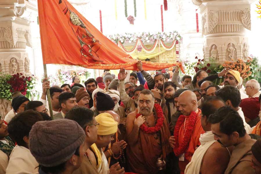 Highly educated Sadhvis from UK visit Ayodhya to Witness Ram Mandir Pran Pratishtha today