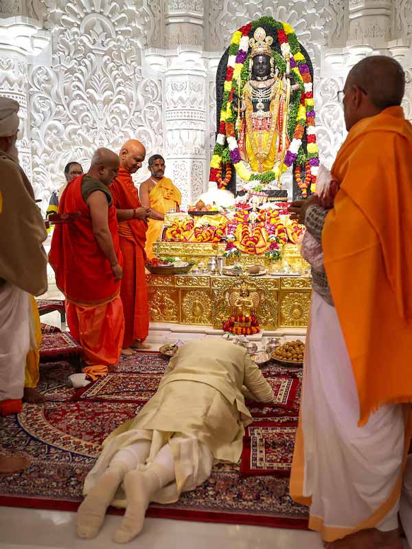 After Pran Pratishtha ceremony in Ram Mandir PM Narendra Modi says about Ramayana to Chandrayaan