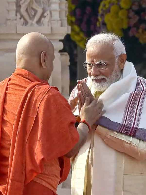 After Pran Pratishtha ceremony in Ram Mandir PM Narendra Modi says about Ramayana to Chandrayaan