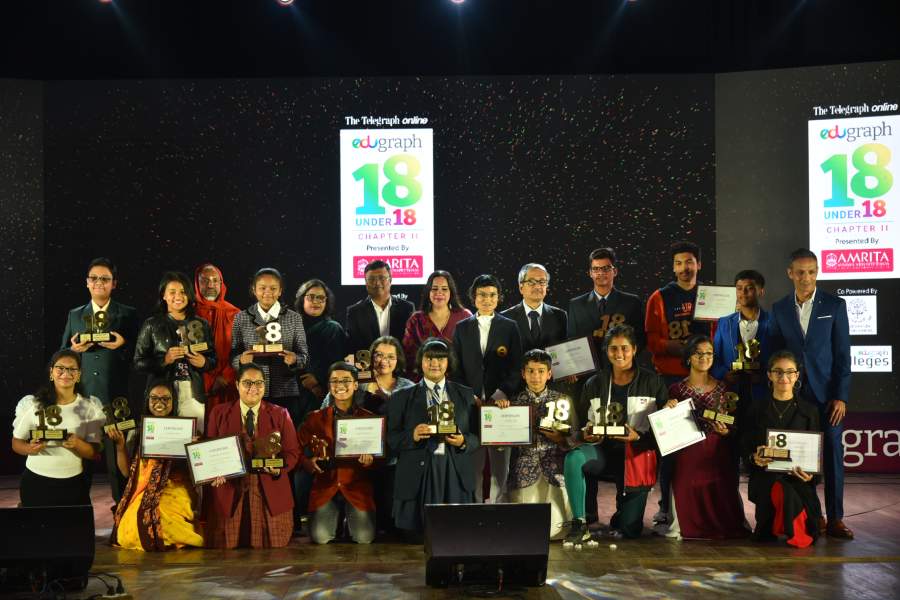 Telegraph Online’s Edugraph 18 under 18 awards will be held this week in Kolkata