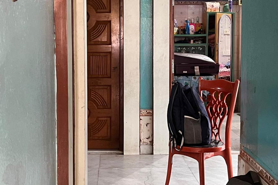 শেখ শাহজাহানের বাড়ির অন্দরমহল।