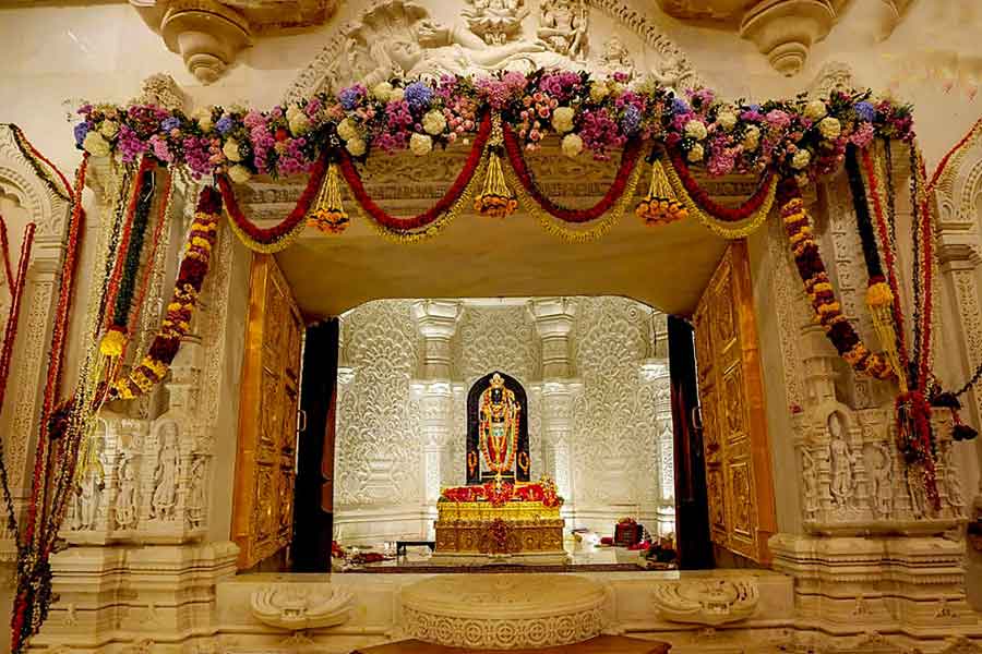 Uttar Pradesh police ultimately makes smooth visit of Ramlala of Ram Mandir in Ayodhya.