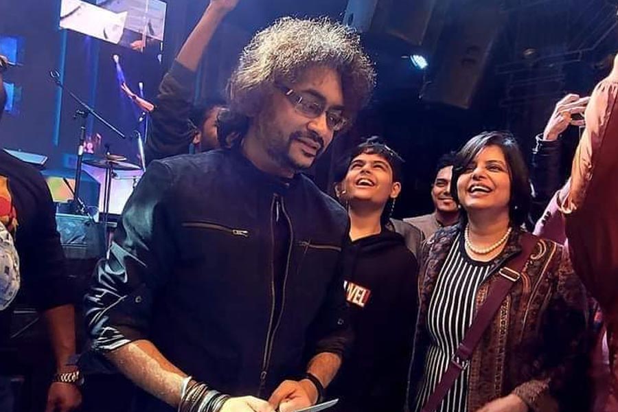 Fossils frontman Rupam Islam celebrated his 50th birthday in style