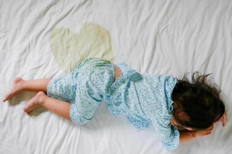 How to deal with the problem of bedwetting in older children.