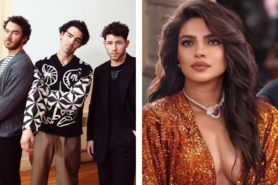 Jonas Brothers and Priyanka Chopra Jonas