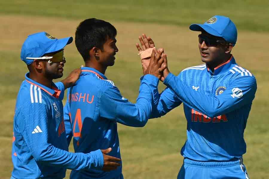 U19 World Cup Team India beat USA in under19 World Cup 2024 by 201