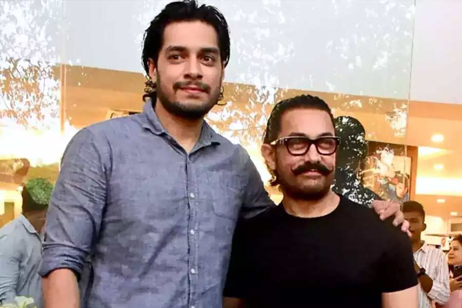 Aamir khan’s son Junaid khan to play romantic hero in second film, actor visits japan to check the film’s progress