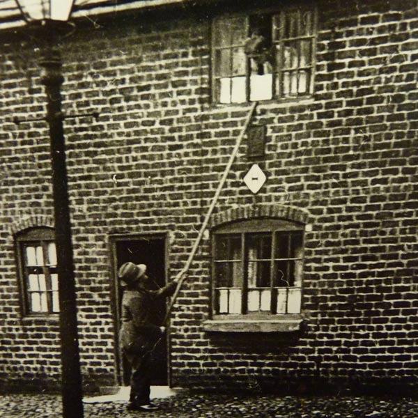 In industrial Britain, knocker uppers used to wake up the workers