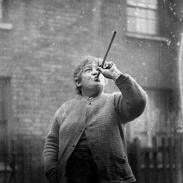 In industrial Britain, knocker uppers used to wake up the workers