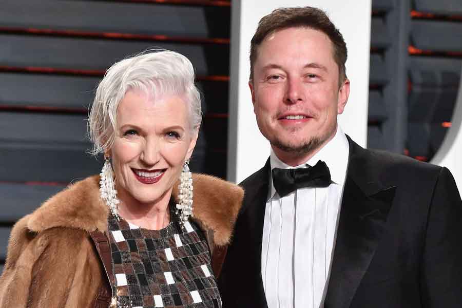 Elon Musk's mother is a celebrity in her own right