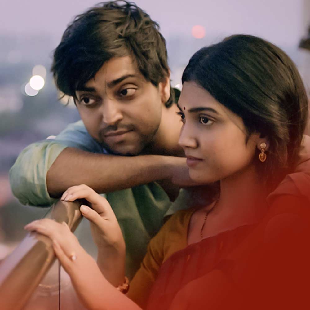 ‘সম্পূর্ণা’ সিরিজ়ের দৃশ্যে অনুভব ও রাজনন্দিনী।