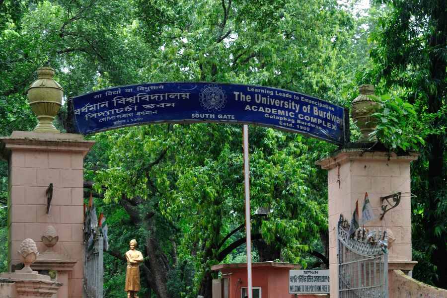 The University of Burdwan.