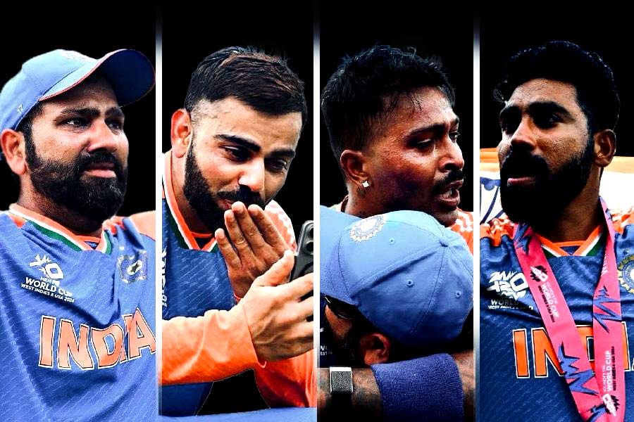 Tears of the champions: Emotional Team India after the T20 World Cup Final