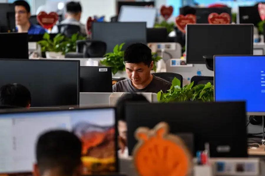 Employees in China are selling their bosses and colleagues online