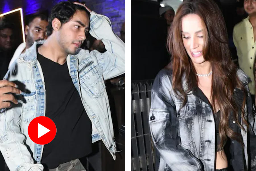 Aryan Khan seen partying with his Brazilian girlfriend Larissa Bonesi