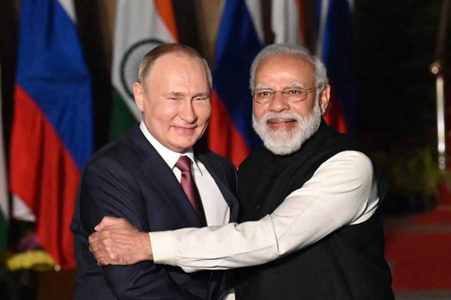 Vladimir Putin & Narendra Modi