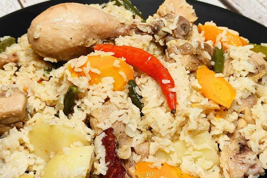 চিকেন পিশ-পাশ।