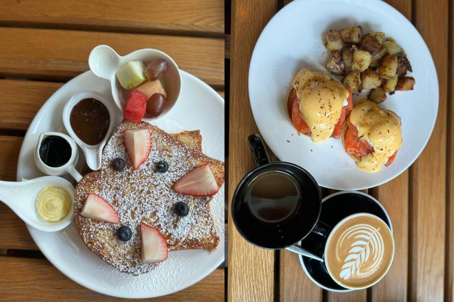 রেস্তরাঁয় ভালমন্দ খেয়ে দম্পতি নৈশ অভিসারে। রাতের ব্যাঙ্কককে উপভোগ করতে তাঁরা পৌঁছে যান এক বিখ্যেত নাইটক্লাবে। আনন্দবাজার অনলাইনকে সায়নী জানিয়েছেন, এই প্রথম তাঁরা কোনও নাইটক্লাবে পা রাখলেন। মানুষের ভিড়, তাঁদের হৃদয়ের উত্তাপে ক্লাবটি তখন যেন মোহময়ী, উদ্ভিন্নযৌবনা!