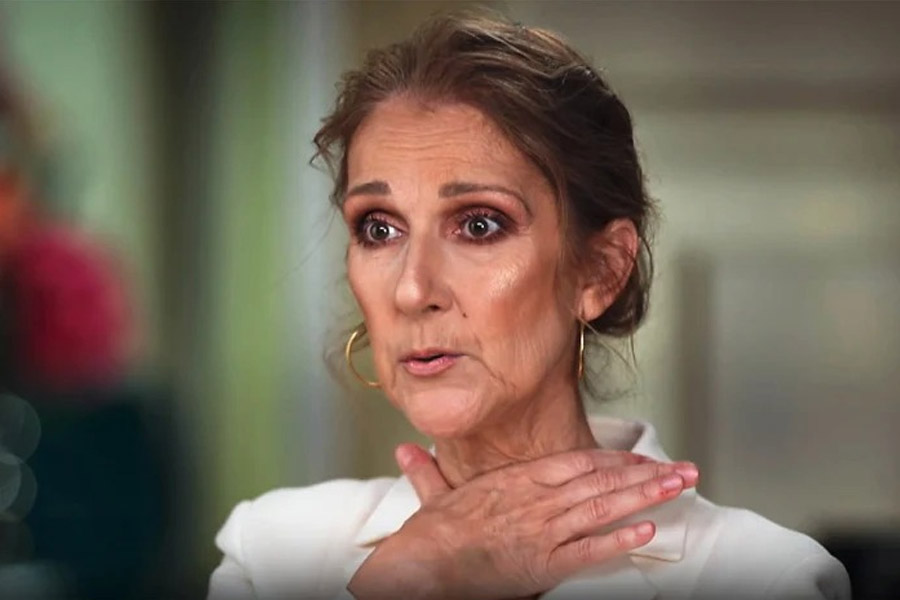 Celine Dion showing footage of herself suffering 10 minutes seizure, suffers from auto immune disease