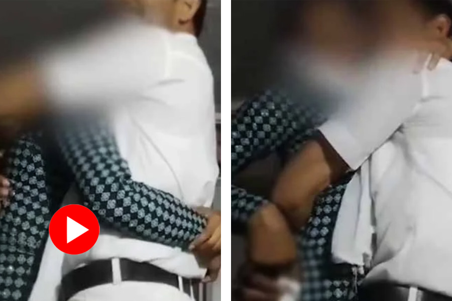 Viral video of School Principal and teacher of Jaunpur caught in obscene act