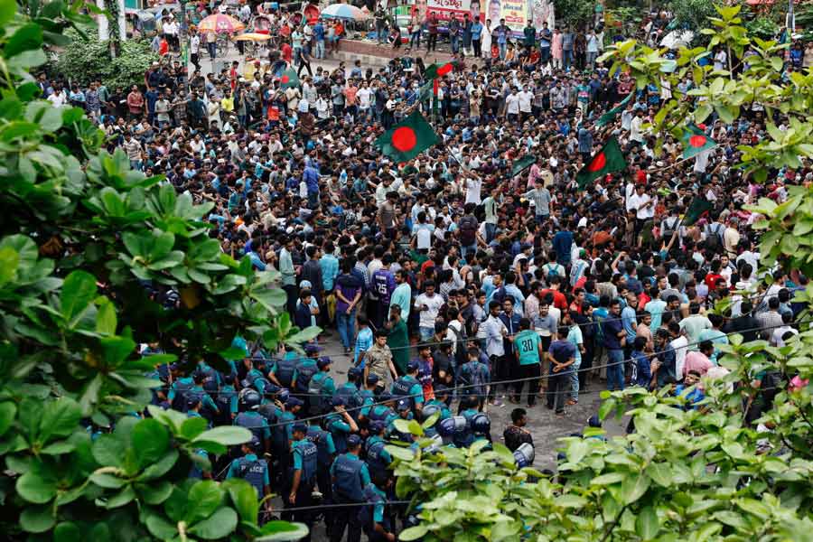 Protest in Bangladesh