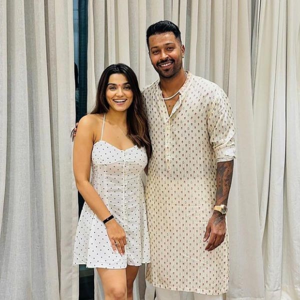 Prachi Solanki with Hardik Pandya