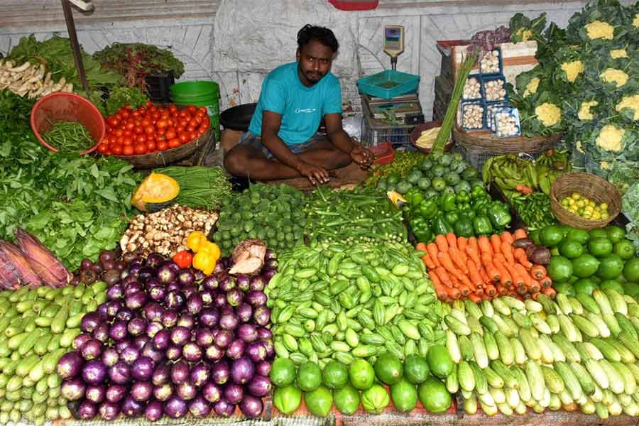 বাঁকুড়ার মাচানতলা সব্জীবাজার।