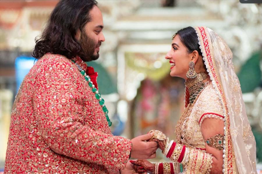 How the Ambani Family presented themselves in Ananta and Radhika's wedding ceremony