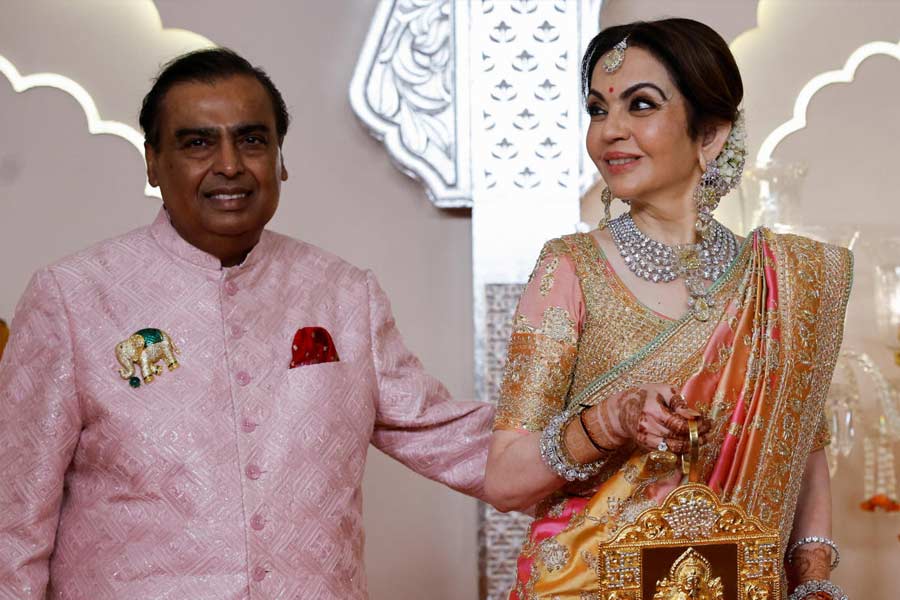 How the Ambani Family presented themselves in Ananta and Radhika's wedding ceremony