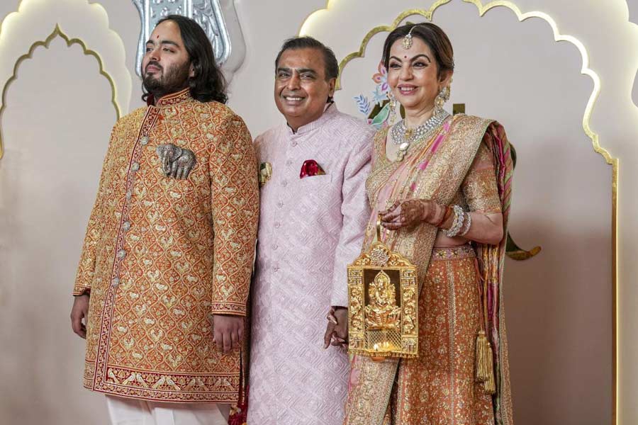 How the Ambani Family presented themselves in Ananta and Radhika's wedding ceremony