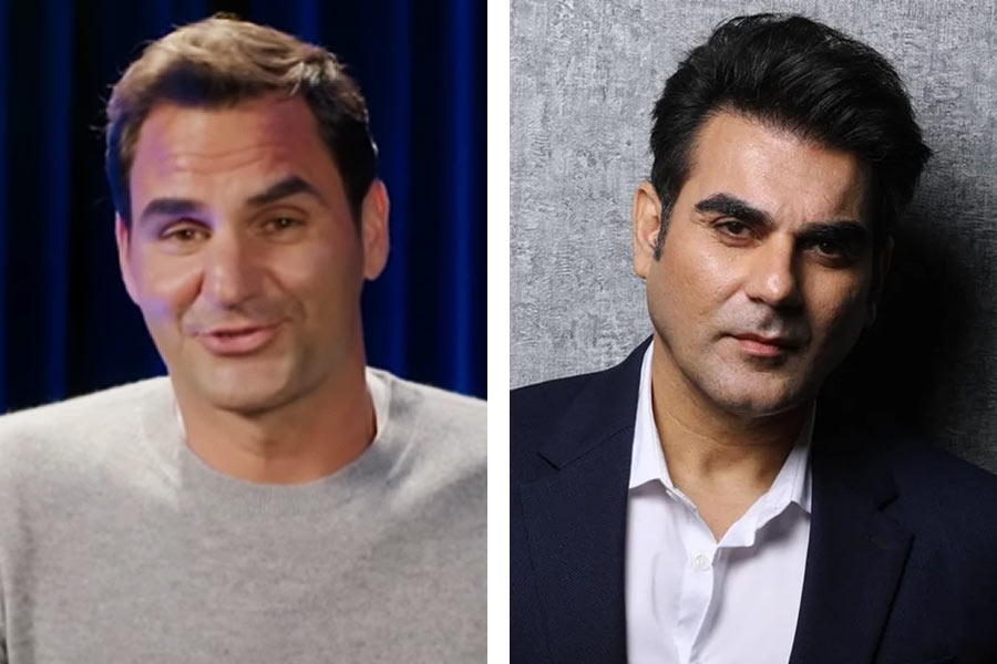 Tennis legend Roger Federer reacts to his resemblance with Bollywood actor Arbaaz Khan