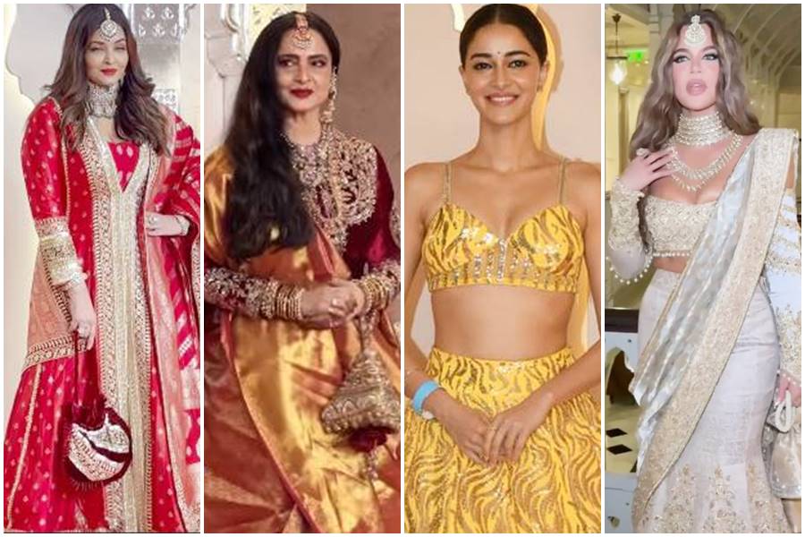 Images Of Rekha, Aishwarya Rai Bachchan, Ananya Pandey, Khloe Kardashian