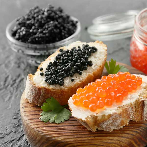 স্টারজিওন মাছের ডিম নানা ভাবে সংরক্ষণ করা হয়। গুণমান, স্বাদ এবং পরিমাণের উপর নির্ভর করে ক্যাভিয়ারের দাম নির্ধারণ করা হয়।