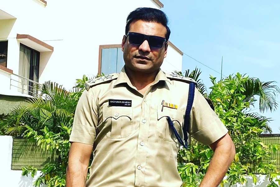 Joginder Sharma DSP in Haryana State