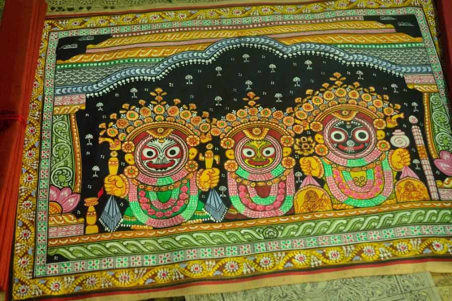 রঘুরাজপুরের পটচিত্র।