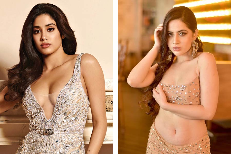 Janhvi Kapoor trolled and comapred with Urfi Javed