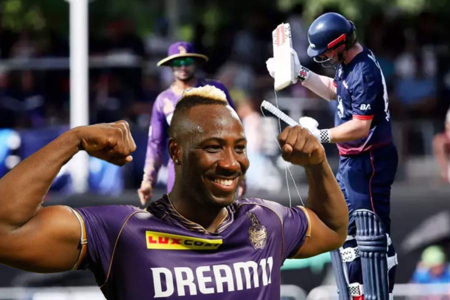 Andre Russell and Travis Head