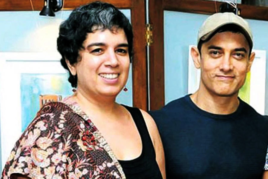 Image of Aamir Khan and Reena Dutta