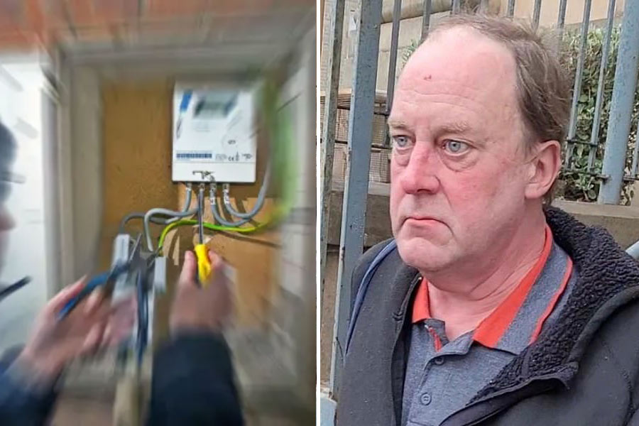 Electrician stole 4000 euro worth electric from neighbours in Scotland