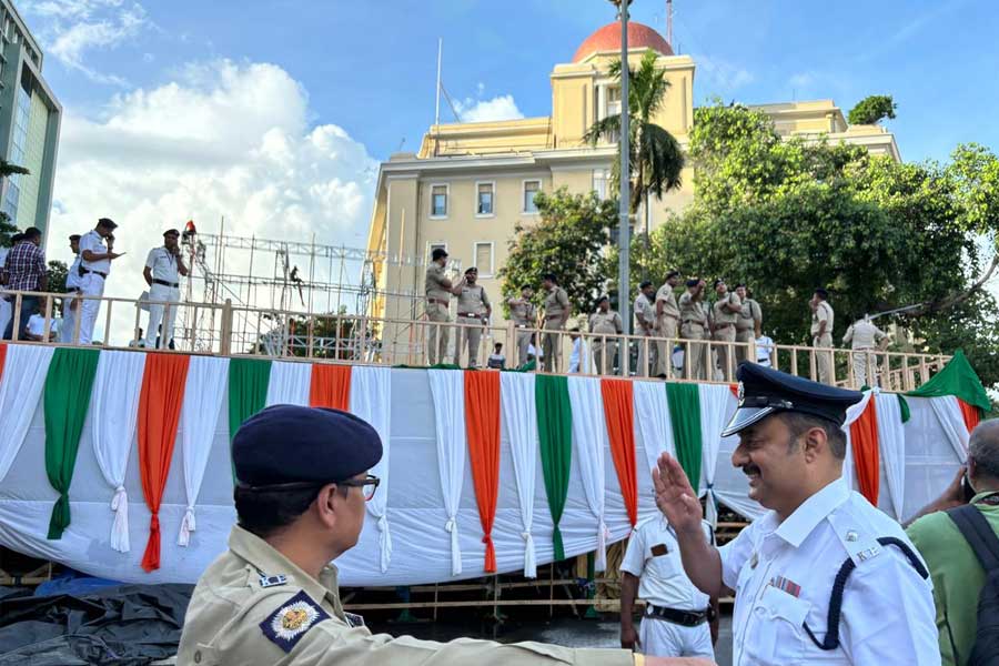 CP of Kolkata Police Vineet Goyal visited TMC meeting venue to be held on July 21