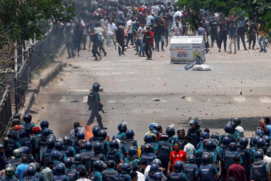 Agitation in Bangladesh