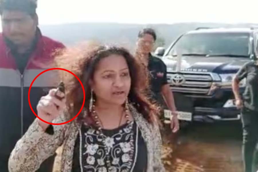 Police seizes a firearm after mother of Puja Khedkar arrested