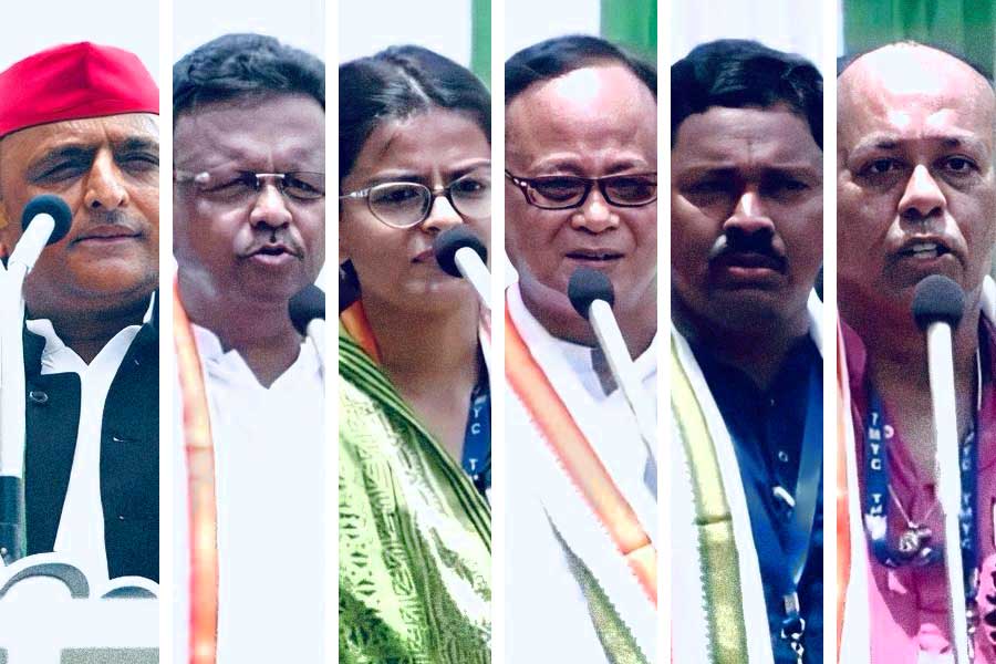 Marksheet of TMC leaders who gave speech in 21st July Rally