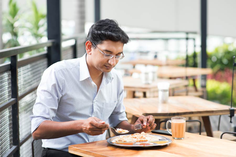 চিবিয়ে খেলে ওজন কমবে!